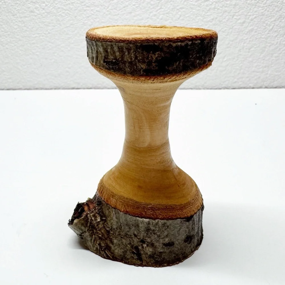 Hand Crafted Wood Spindle Bud Vase S3